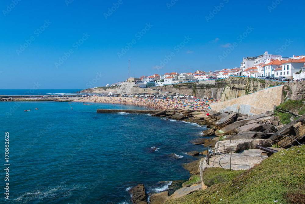 pescadores beach in Ericeira, Portugal.