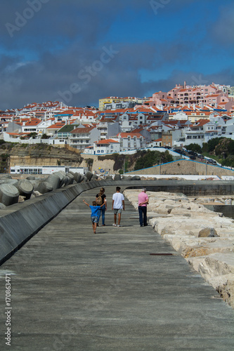 Pescadores beach in Ericeira, Portugal.