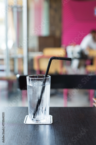 Iced Cold Water on Restaurant Table