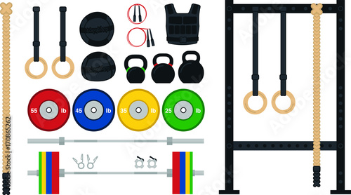 CrossFit and Weightlifting Equipment