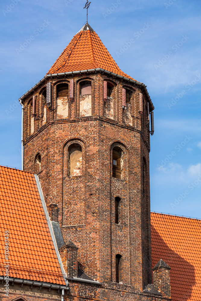Kirchenturm in Danzig Kirchenturm in Danzig