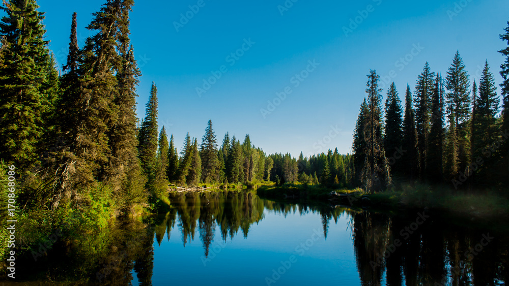Reflection at Payette Lake McCall, Idaho