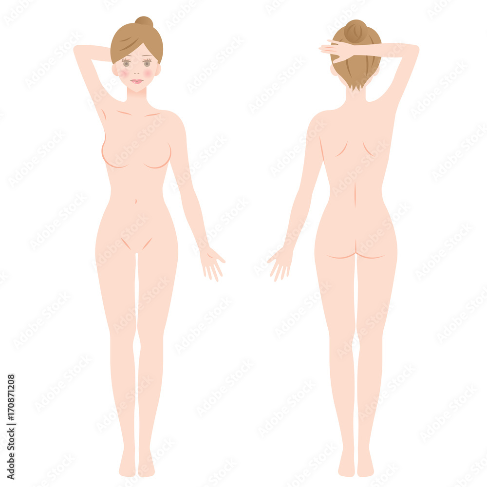 女性 裸 全身 女性 裸 全身