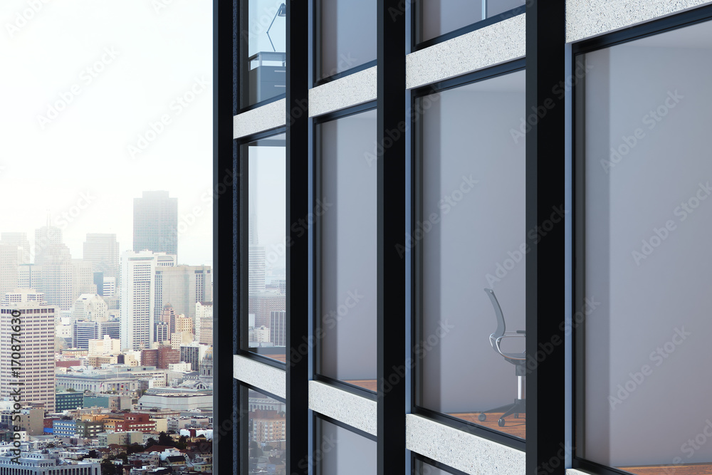 Creative glass building