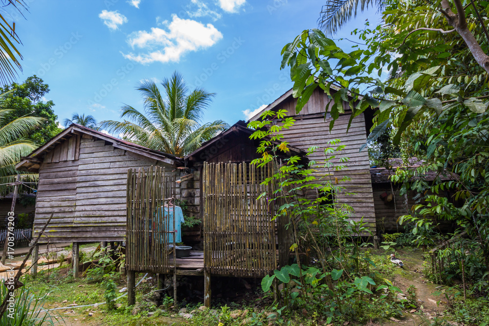 traditional houses of the native people of indonesia in village traditional houses of the native people of indonesia in village