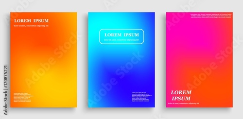 Colorful abstract pattern background with line texture for business brochure cover design with geometric halftone gradients