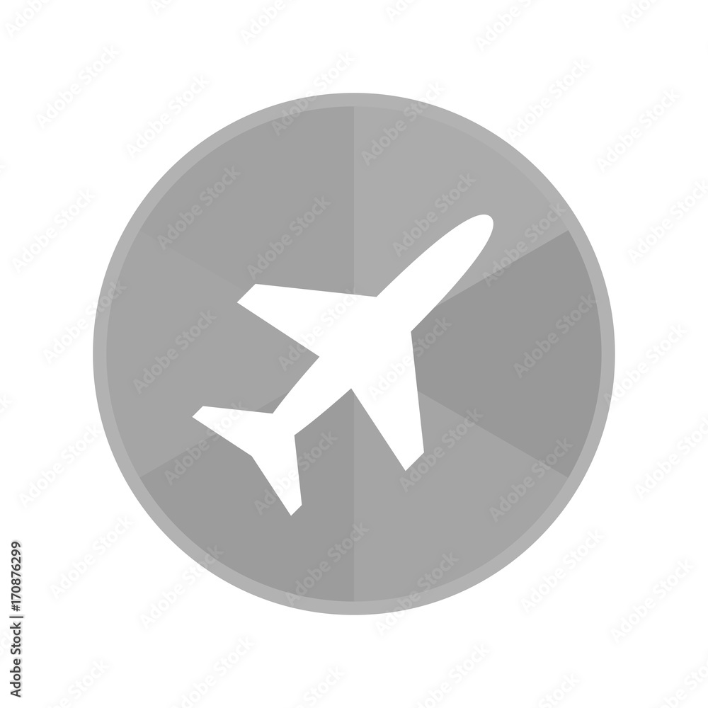 Kreis Icon - Flugzeug