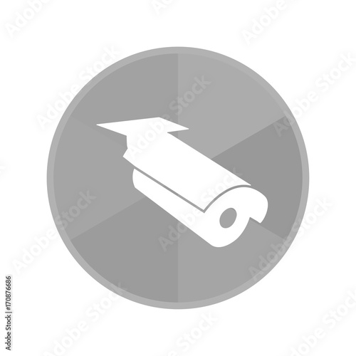 Kreis Icon - Überwachungskamera schräg