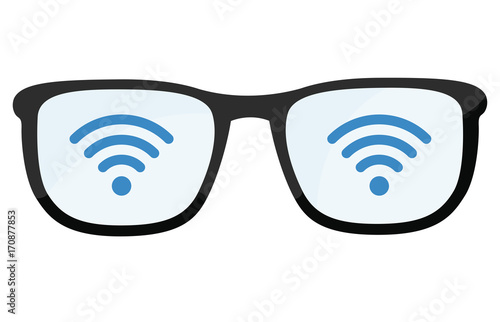 Brillengläser mit Wifi