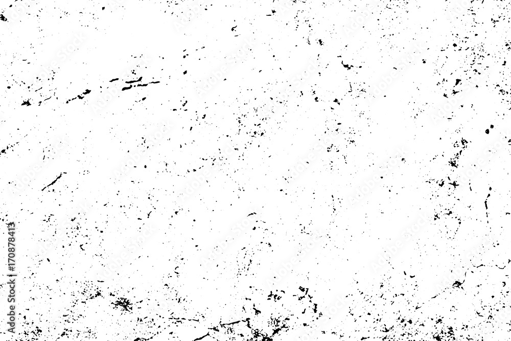 Fototapeta premium Obsolete and rough concrete floor vector texture. Noisy texture with grain and stains.