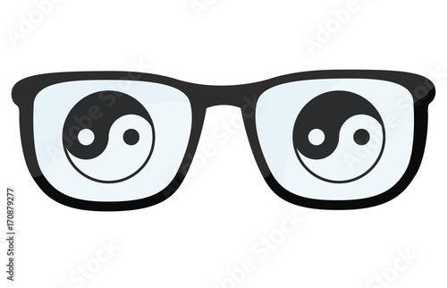 Brillengläser mit Yin-yang