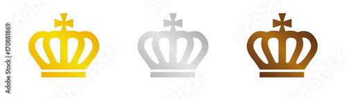 Crown icon ( three colors)