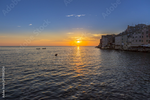 City of Rovinj in Croatia.