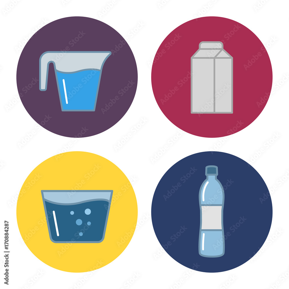 modern bar icons modern bar icons