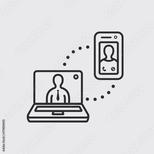 business communication icon