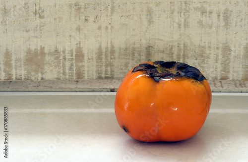 Still of life of persimmon photo