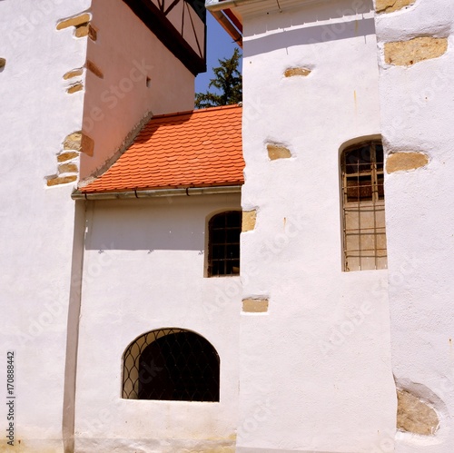 Fortified medieval saxon evangelic church  in Veseud, Zied, is a village in the commune Chirpăr from Sibiu County, Transylvania, Romania, first attested in 1379 photo