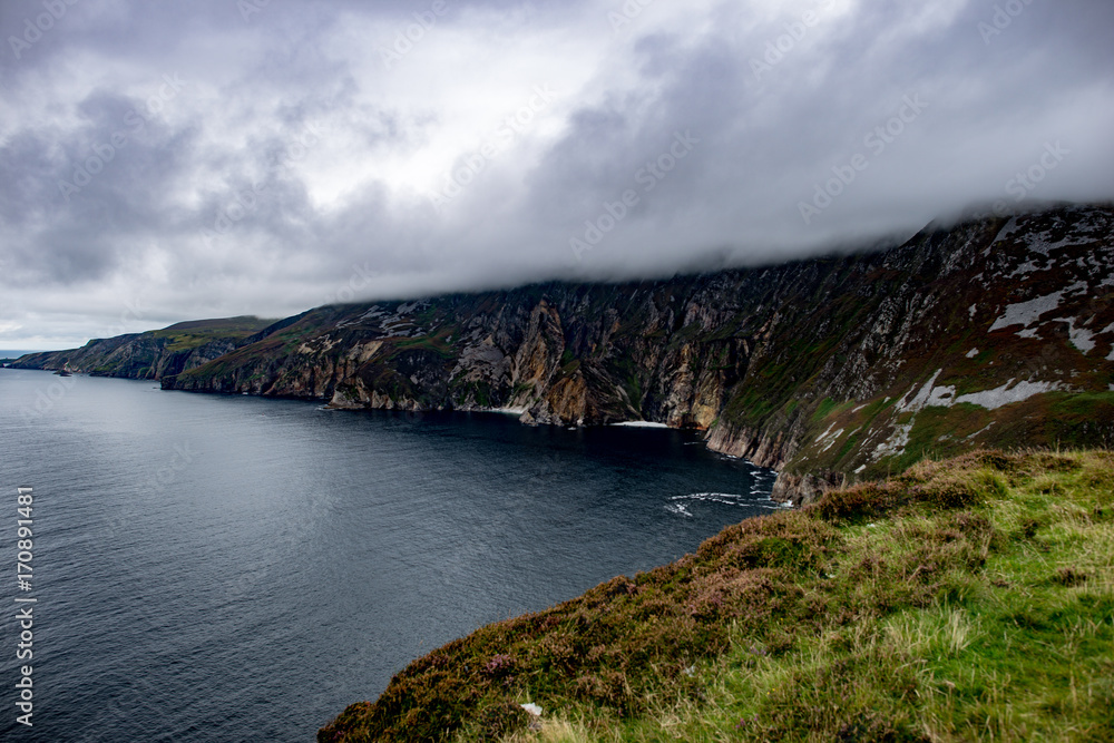 Slieve League Cliffs, County Donegal, Ireland Slieve League Cliffs, County Donegal, Ireland
