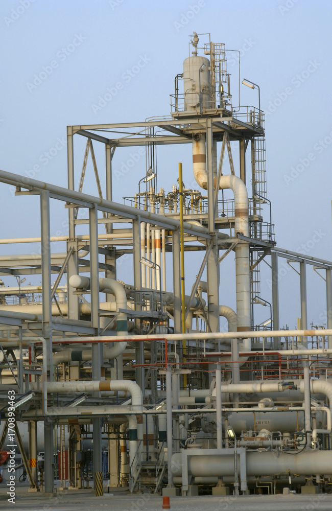 petrochemical plant installations