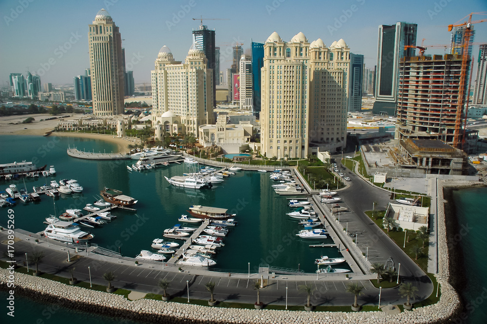 Obraz premium Building the new Doha