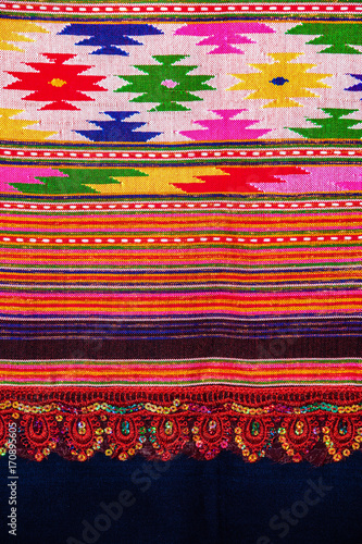 Vintage cotton fabric texture.