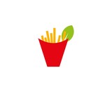 French fries logo