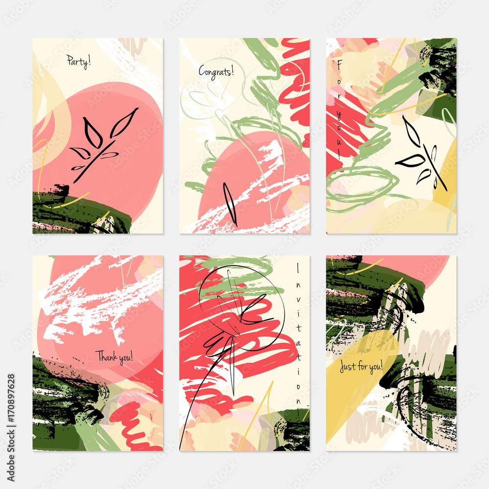 Obraz premium Rough sketched dandelion flowers and seeds on scribbles