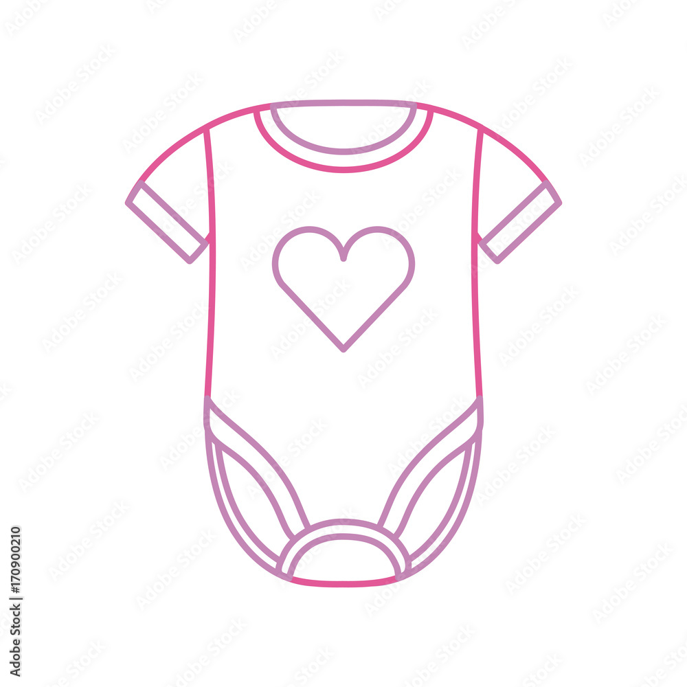 cute clothes girl baby shower gift icon vector illustration cute clothes girl baby shower gift icon vector illustration