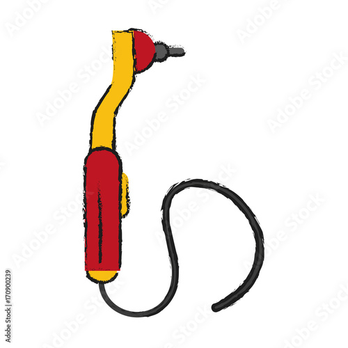 Odontology equipment tools icon vector illustration graphic design