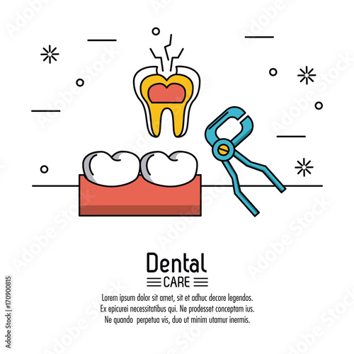 Dental care infographic icon vector illustration graphic design