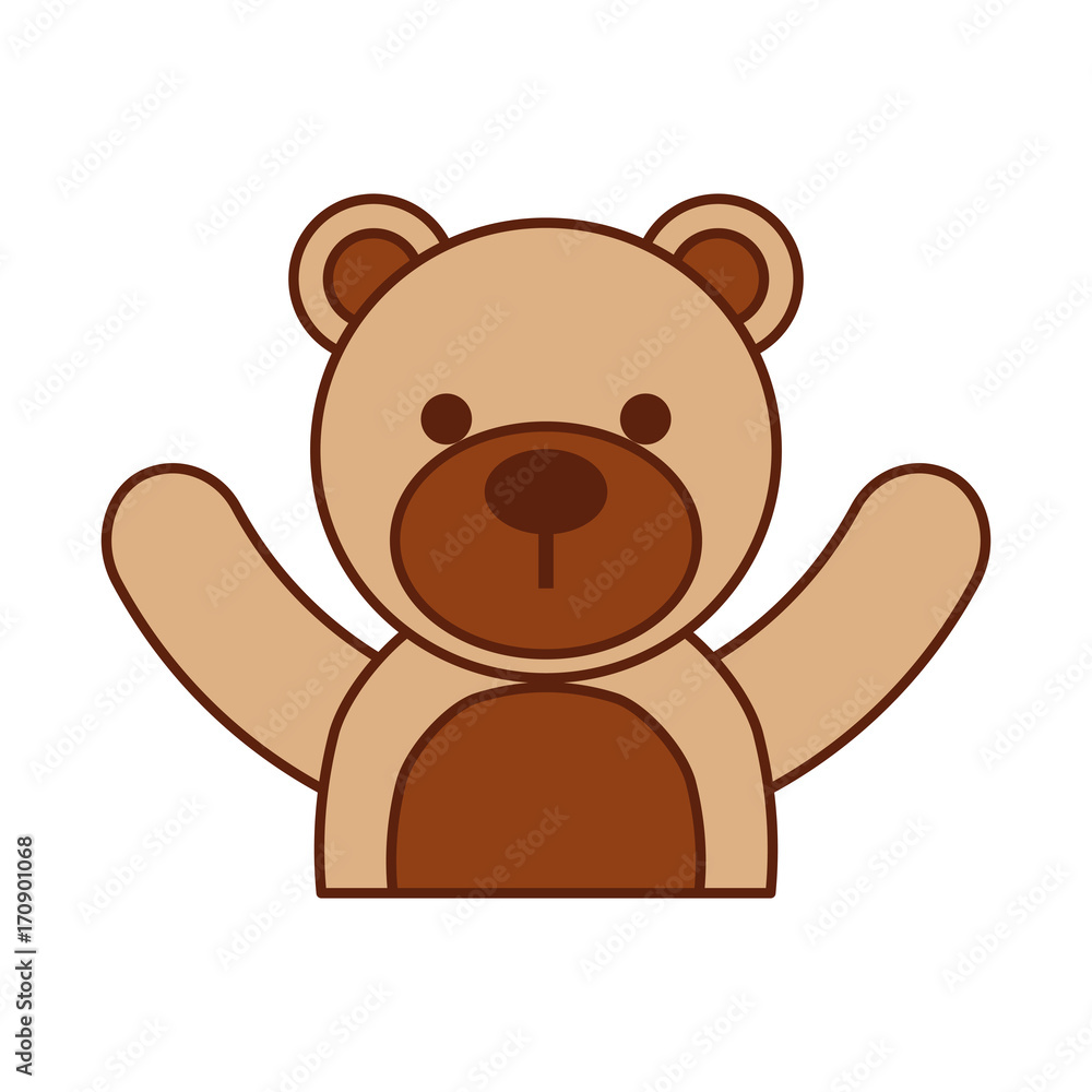 baby shower teddy boy toy animal vector illustration baby shower teddy boy toy animal vector illustration