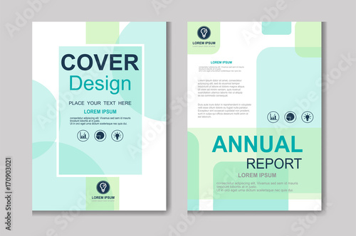 blue business Construction annual report brochure flyer design template vector, Leaflet cover presentation abstract geometric background templates, modern publication poster magazine layout in A4 size