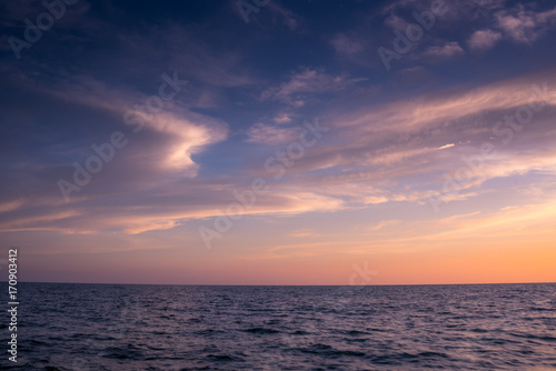 Sunset over the Gulf Of Mexico