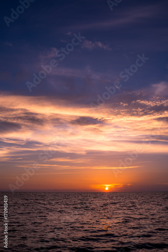 Sunset over the Gulf Of Mexico