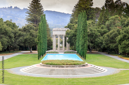 Pulgas Water Temple. Redwood City, San Mateo County, California, USA. photo