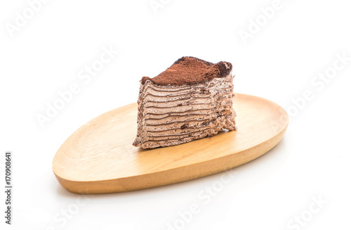chocolate crape cake