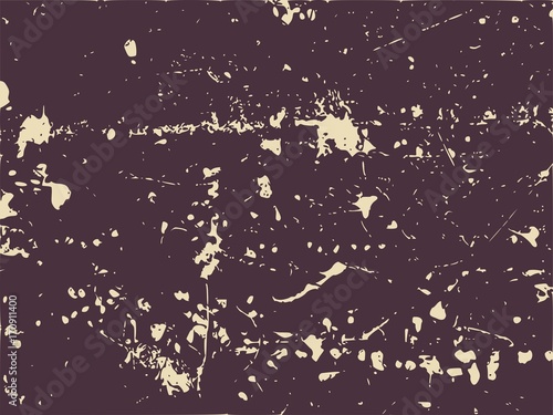 Grunge Vector Texture Template. Dark Messy Dust Overlay Distress Background. Abstract Dotted, Scratched, Vintage Effect With Noise And Grain