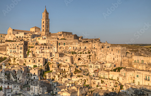 Matera al tramonto
