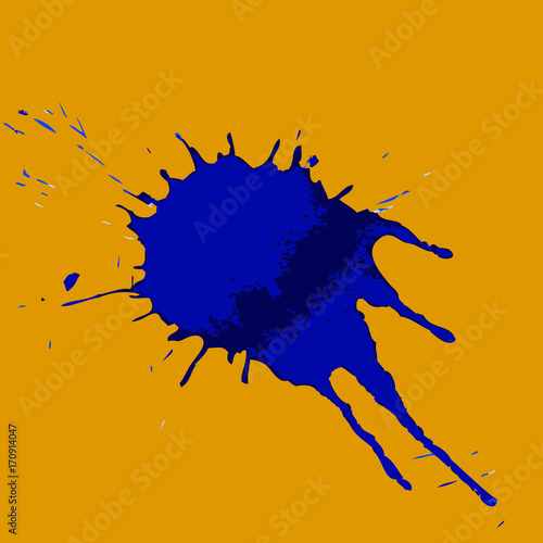 Ink blot Vector Background