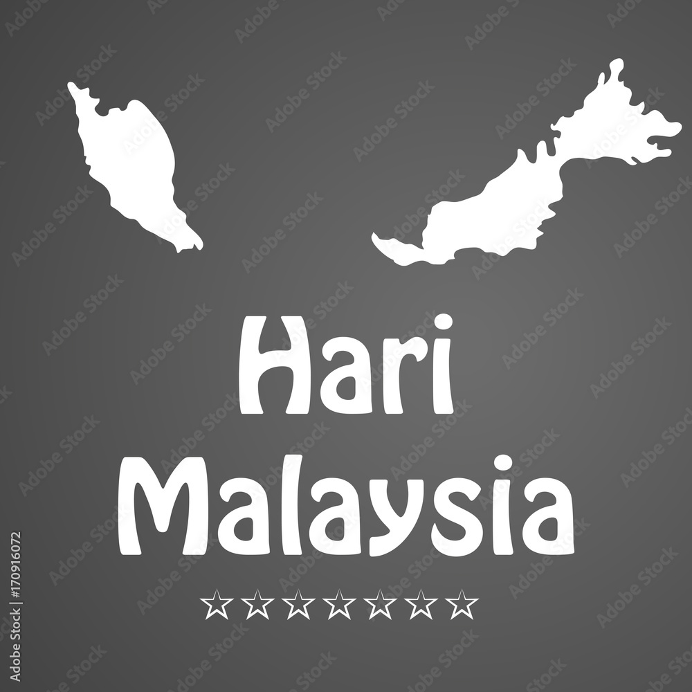 illustration of elements of Malaysia Independence Day background