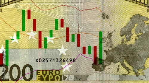 universal price chart of euro with flat trend chart. forex chart new unique quality quotes animated motion photo