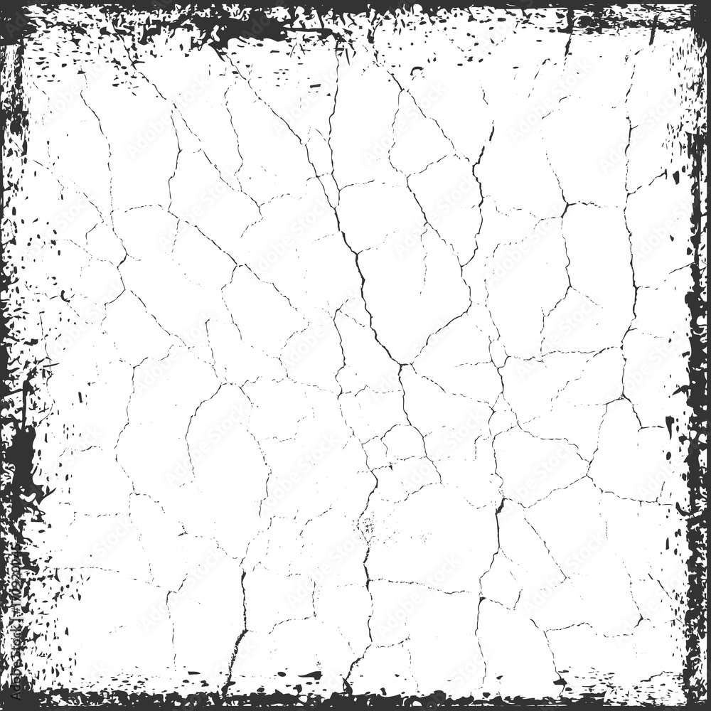 Fototapeta premium Grunge Damage Wall Texture Frame Rough Subtle Overlay 
