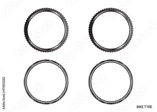 Bicycle tyre , Racing bike and mountain bike tires