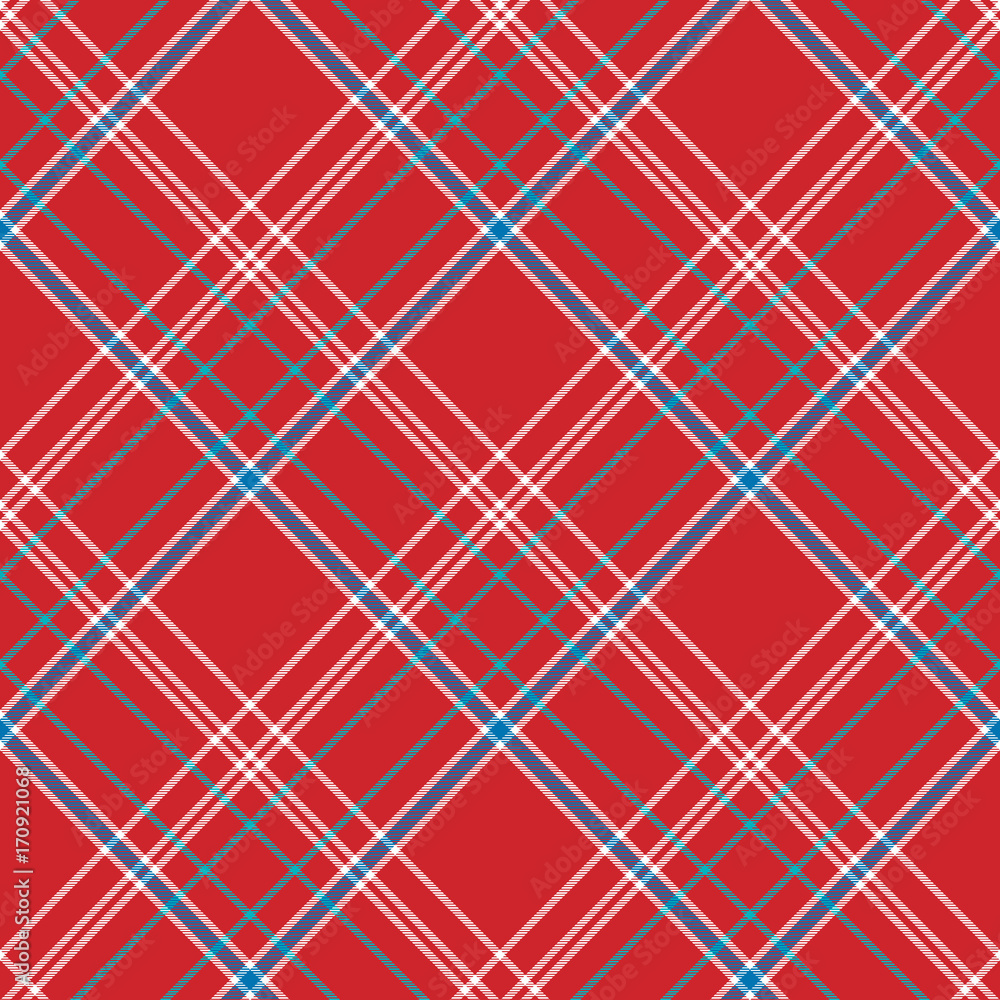 Red background check fabric texture seamless pattern Red background check fabric texture seamless pattern