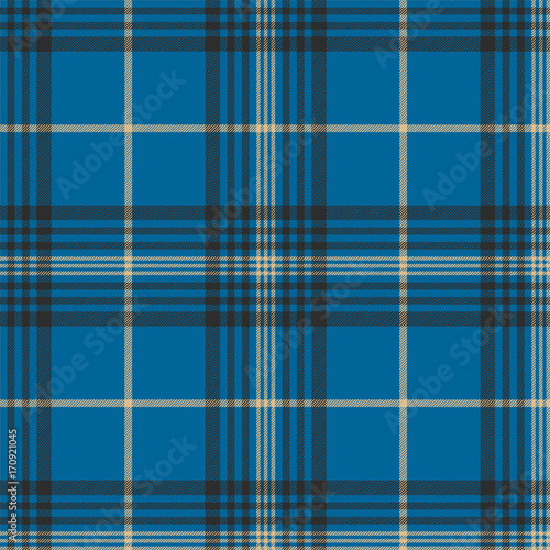 Wallpaper Mural Fabric texture blue check plaid seanless pattern Torontodigital.ca