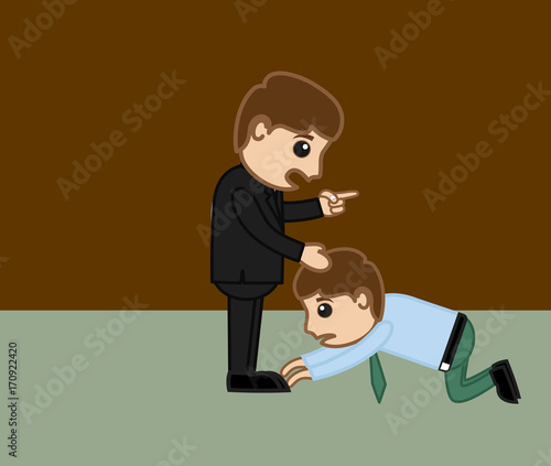 Employee Begging Job