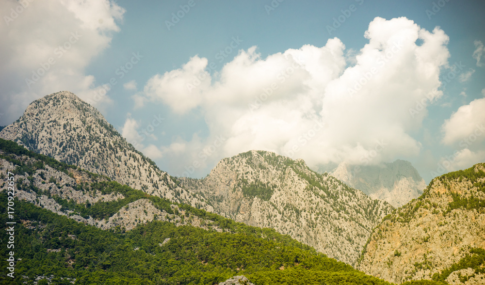 Fototapeta premium Taurus mountain in Turkey