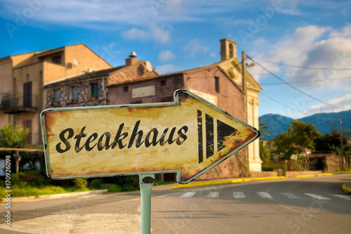 Schild 198 - Steakhaus