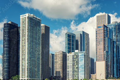 Skyscrapers in Chicago photo