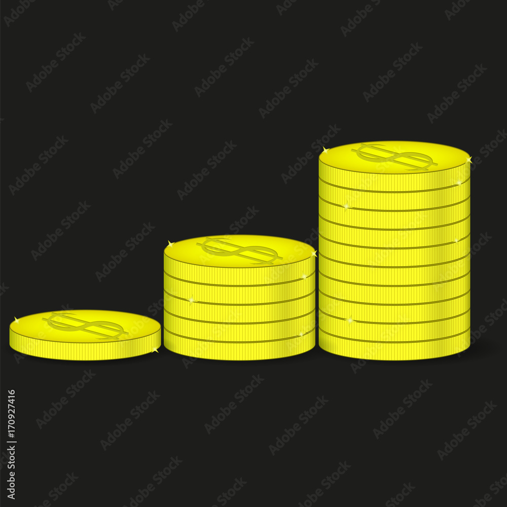 A penny image of a dollar sign A penny image of a dollar sign